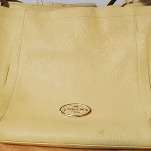 Coach bags yellow
